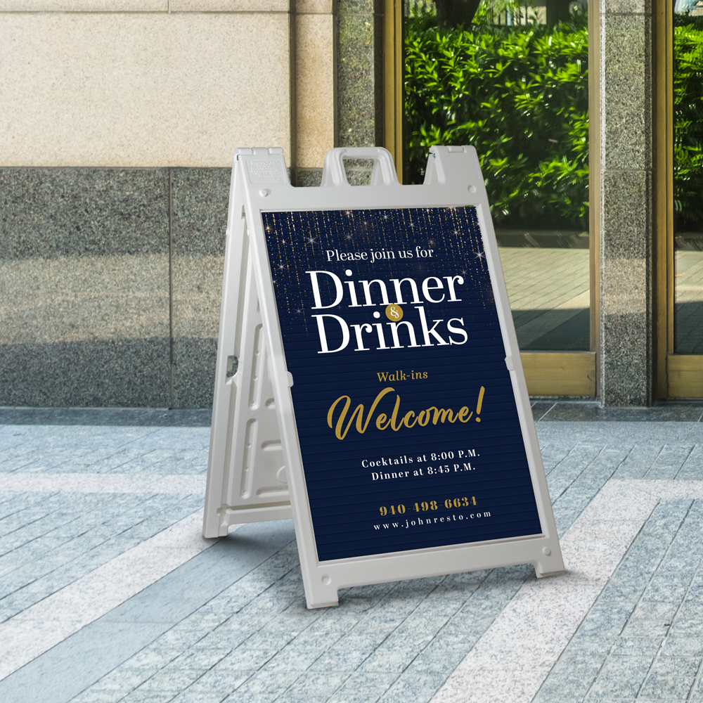 Rigid Displays & Sidewalk Signs